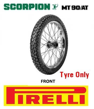 Pirelli 90/90-21 54S Mt90a/t Scorpion, 747 Pirelli 1005200 Front Tyre, Road, Mc