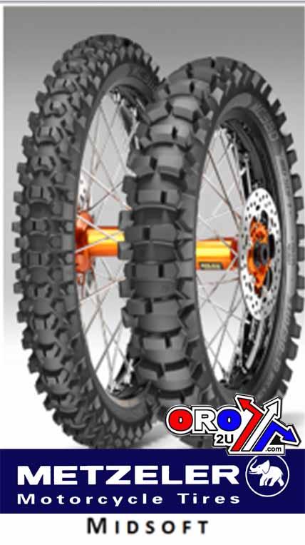 Metzeler 21-80/100 360msf Metzeler MX, Mid-soft Front 4023200 Tyre, 80/100 - 21 M/c 51m Mst MC360