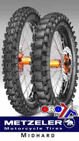 Metzeler 19-110/90 360mhr Metzeler MX, Mid-hard Rear 2762300, 4023800 Tyre, 110/90 - 19 M/c 63m Mst MC360