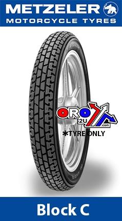Metzeler 3.50 - 19 57p Unv Block C, Metzeler 0110000 Tyre, Road, MC