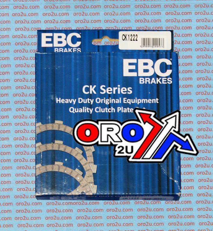 EBC Clutch Plate Friction Set, 86-99 CR125, KTM200 Ebc Ck1222