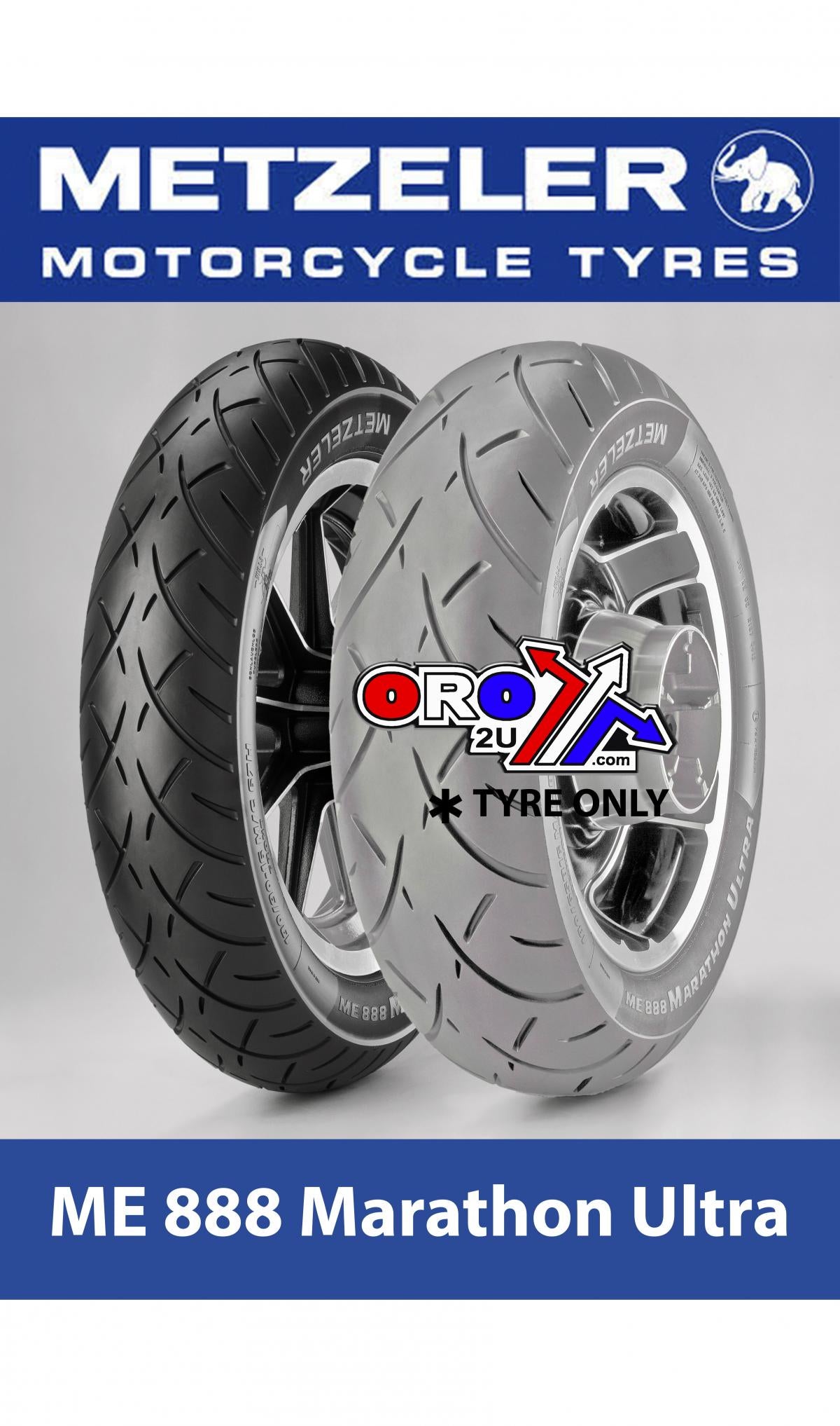 Metzeler Special Order Only, 100/90 19 57H Tl Me 888 Mthon, Metzeler 2318300 Front Tyre Road, Mc, Marathon