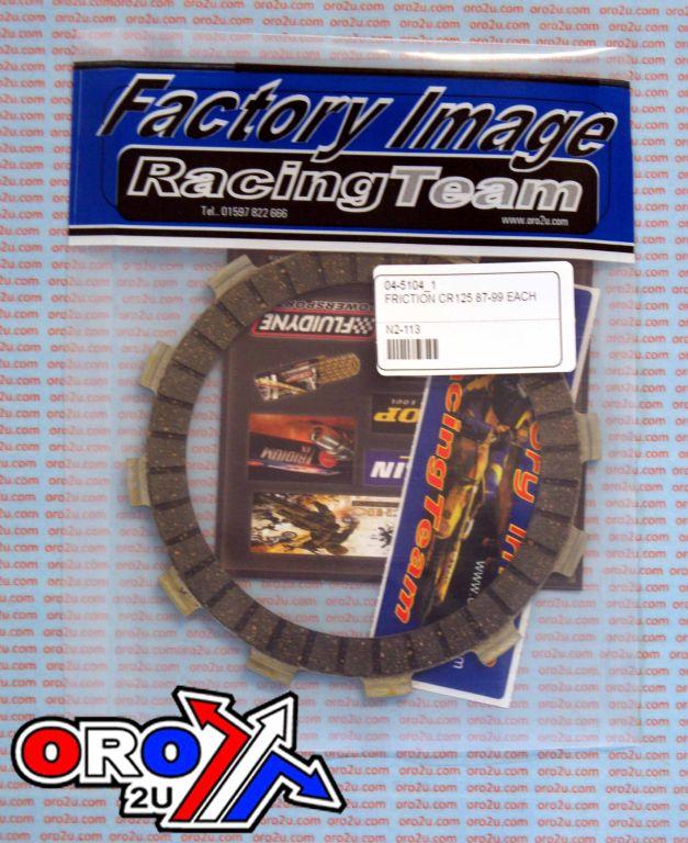Psychic Clutch Friction Plate CR125 87-99 Each