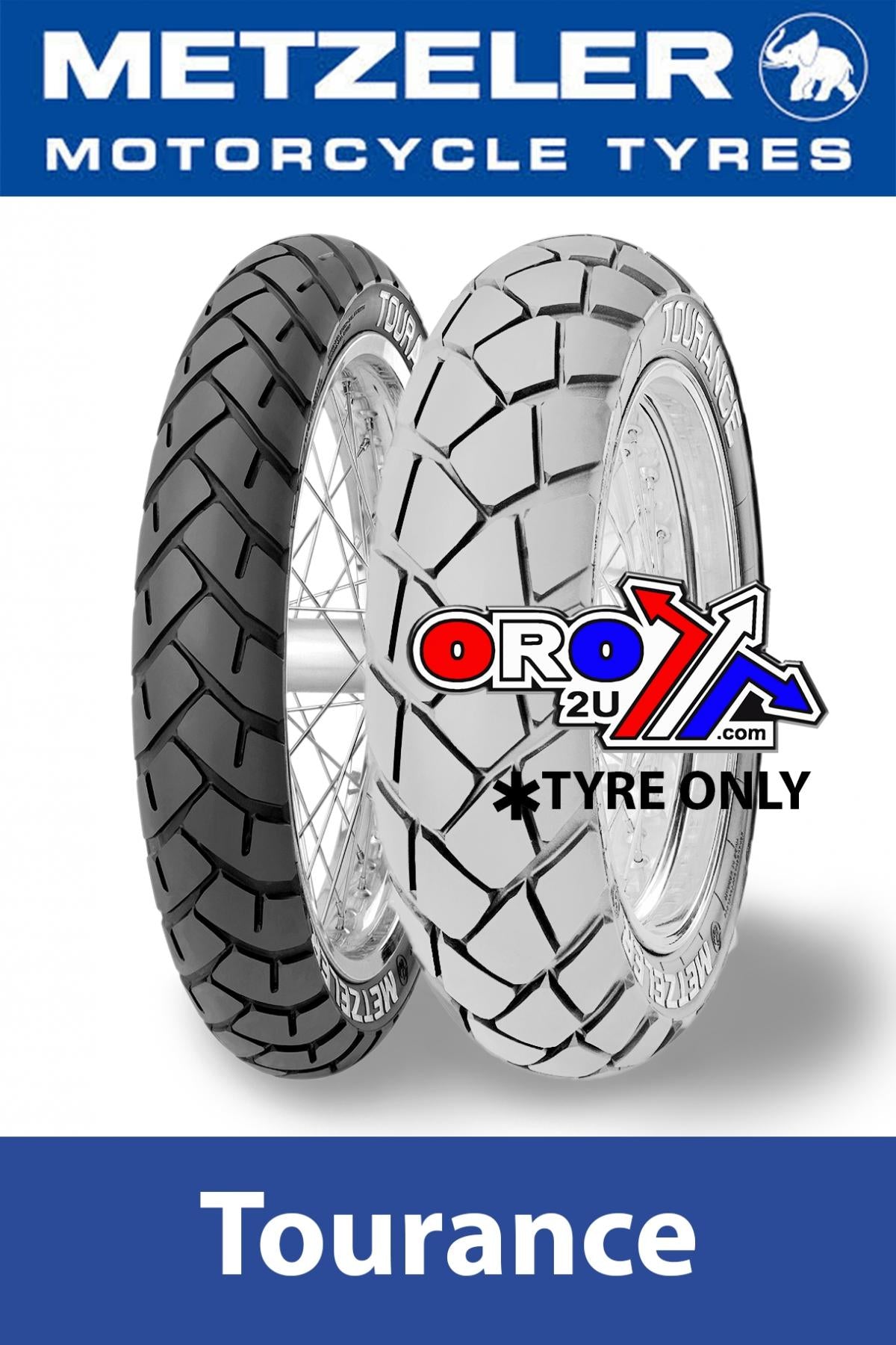 Metzeler Special Order Only, 90/90 21 54H Tl Tourance, Metzeler 3078600 Front Tyre Road, Mc