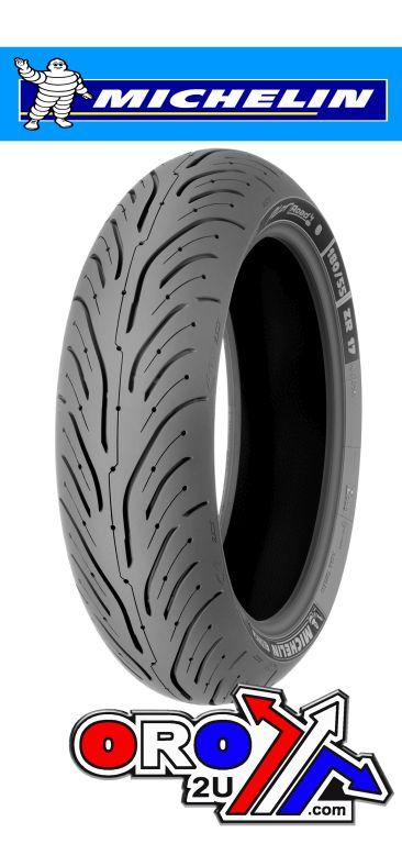Michelin 190/55 ZR17 (75w) Pil. Road 4, Pilot Tyre Michelin 029239, Road, MC, Rear