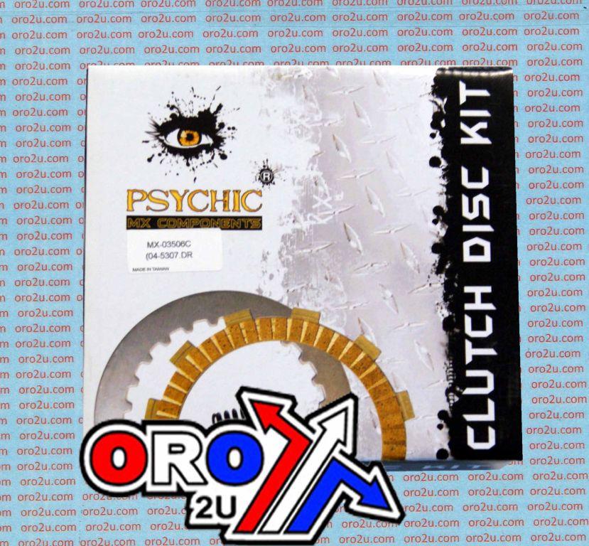 Psychic Clutch Friction Plate Set/7 [ck4478], Kawasaki KX80 KX100 89-98, MX-03506c