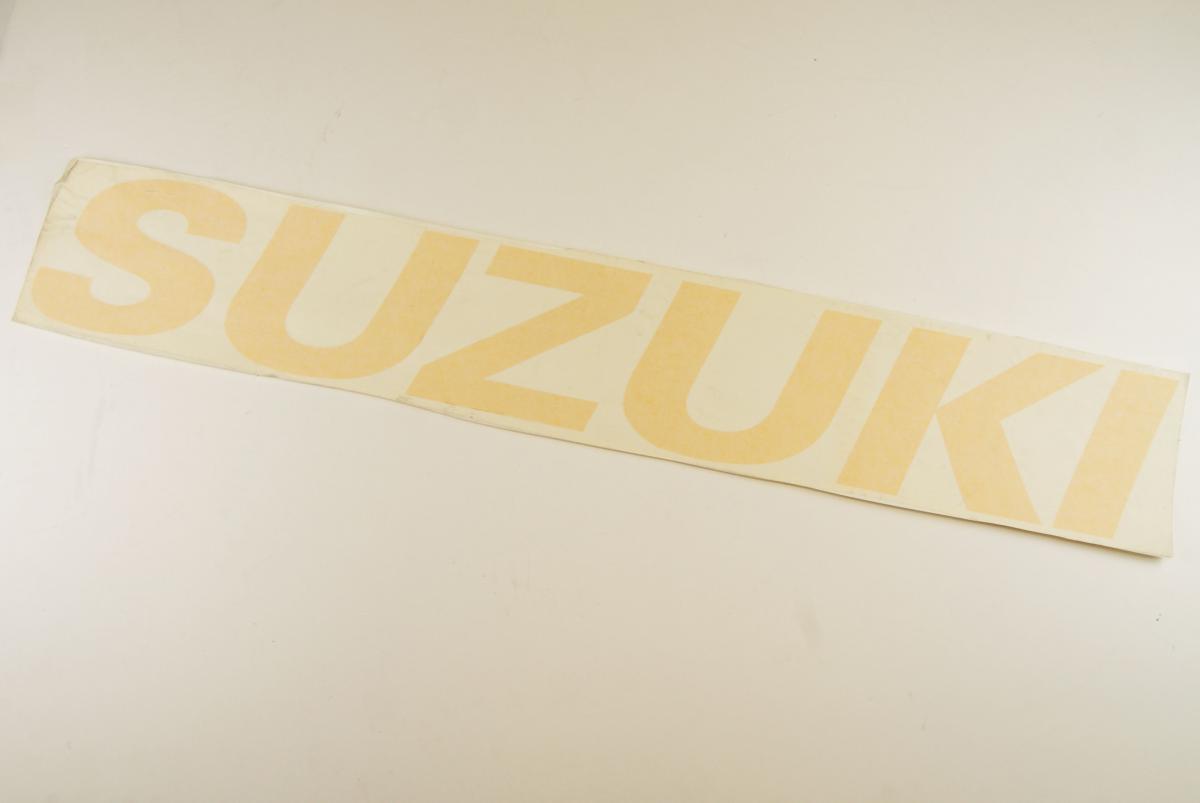 Blackbird Graphics Suzuki 1 Metre Yellow