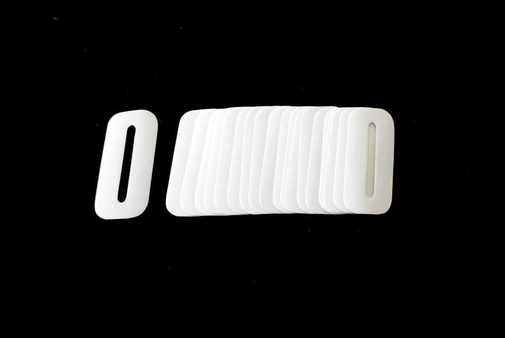 CC Products 0 White 4.5inc 11cm Pk/20