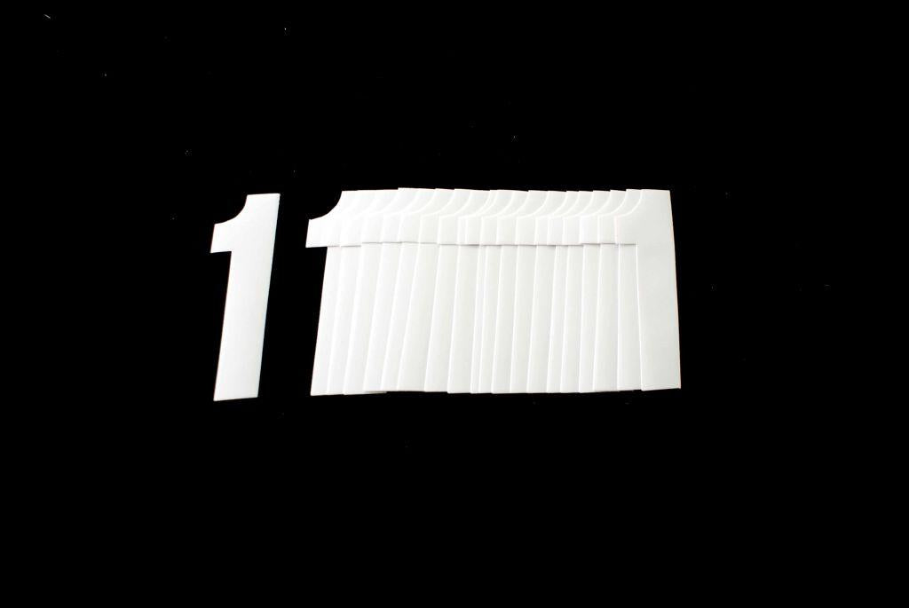 CC Products 1 White 4.5inc 11cm Pk/20