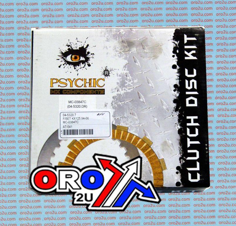 Psychic Clutch Friction Plate Set/7 [ck4425], MC-03847c 94-08 KX125