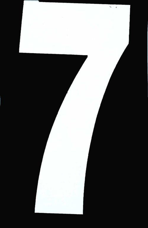 Blackbird Graphics 7 White Isde No7 5.25in