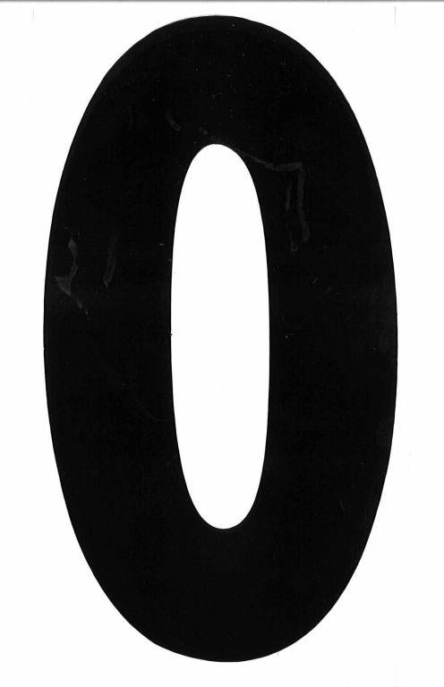 Blackbird Graphics 0 Black Isde No0 5.25in