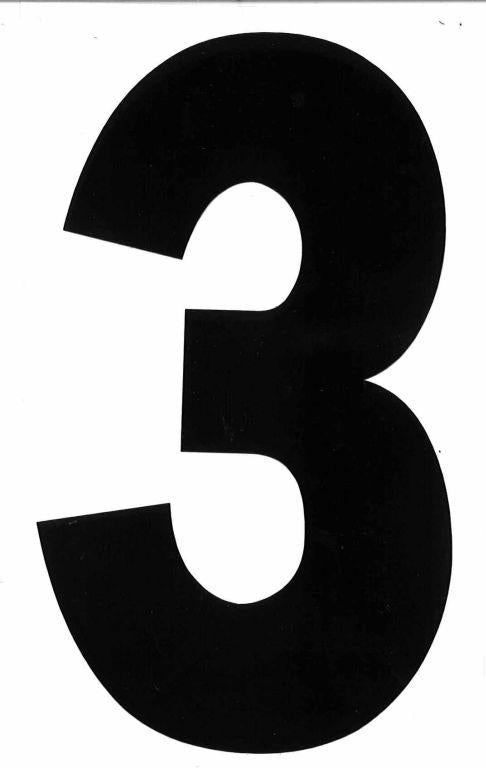 Blackbird Graphics 3 Black Isde No3 5.25in