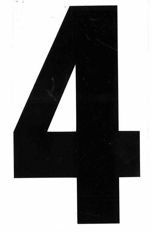 Blackbird Graphics 4 Black Isde No4 5.25in