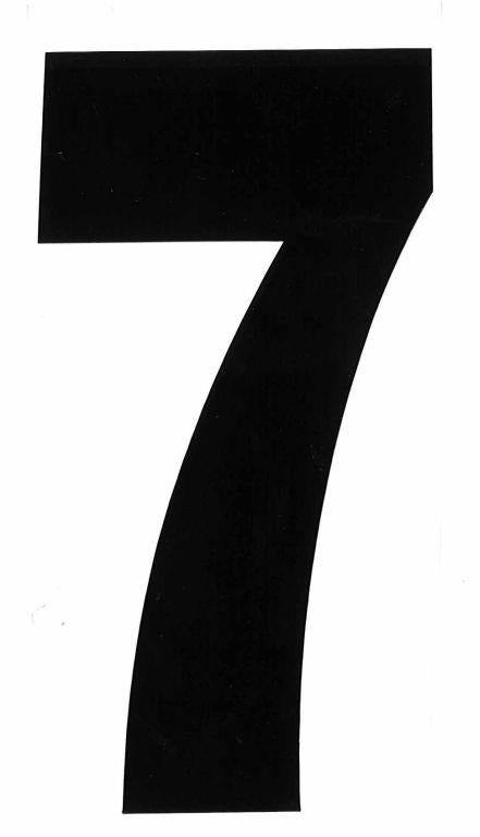 Blackbird Graphics 7 Black Isde No7 5.25in