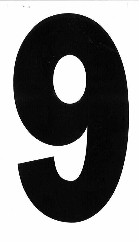 Blackbird Graphics 9 Black Isde No9 5.25in