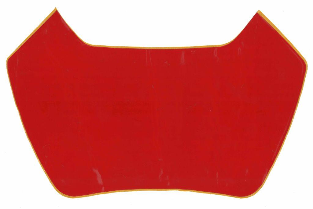 Blackbird Graphics Thick Decal Shining Red, Headlight Background