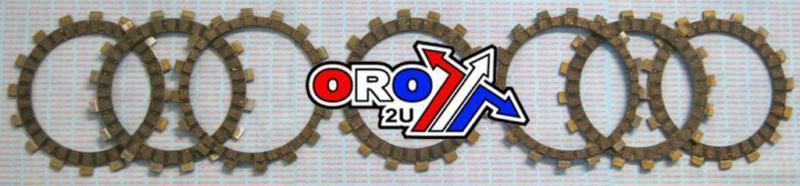 Psychic Clutch Friction Plate Set/7 [ck2311], YZ125 89-90 3jd-16321-00-00, Psychic MX-03520c