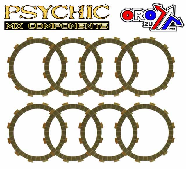 Psychic Clutch Friction Plate Set of 8 12-16 KTM Husaberg Husqy 250 350 450 500 SXF EXC FE FC MX-03240p