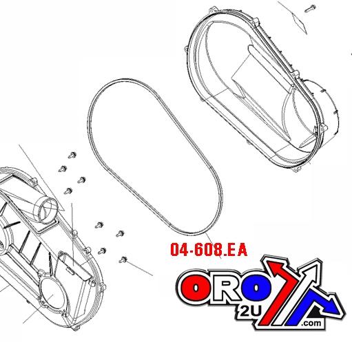 Psychic O-ring Clutch Polaris 5521831 at-03694