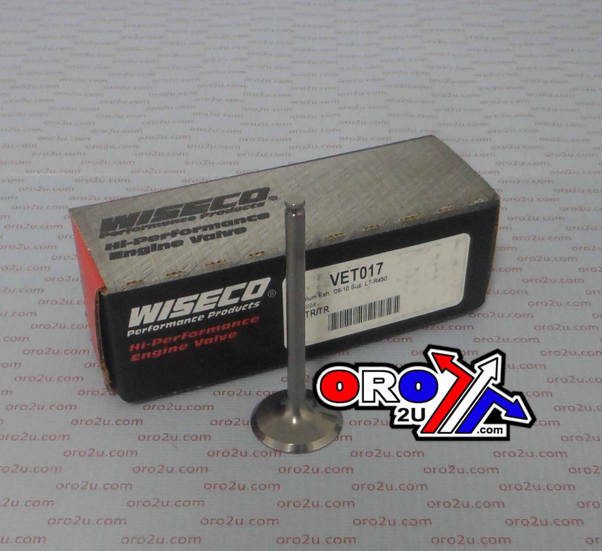 Wiseco Valve Exhaust Titanium LTR450, Wiseco VET017 2006-2009