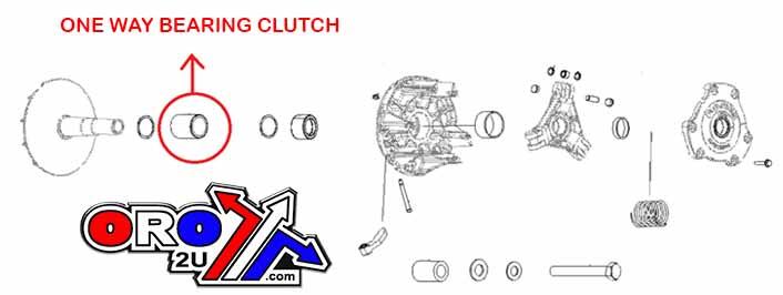 Bronco Bearing Needle Polaris Size 34.7x44.3x31.8mm, Bronco at-03137 3514609