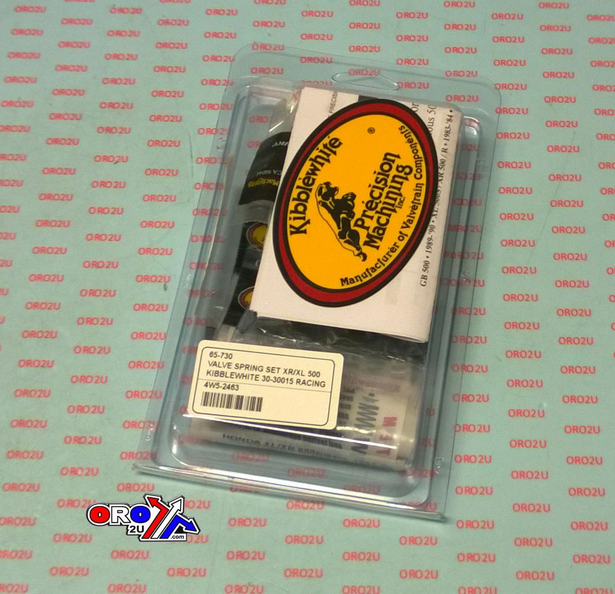 Kibblewhite Valve Spring Set Xr/xl 500, Kibblewhite 30-30015 Racing