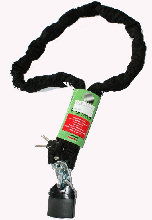 Bike It Chain+padlock 1mtx8mm Ss