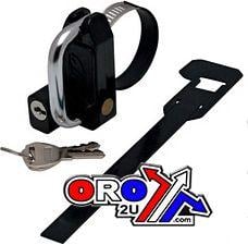 Motion Pro Black Universal Helmet Lock, Motion Pro 11-0087