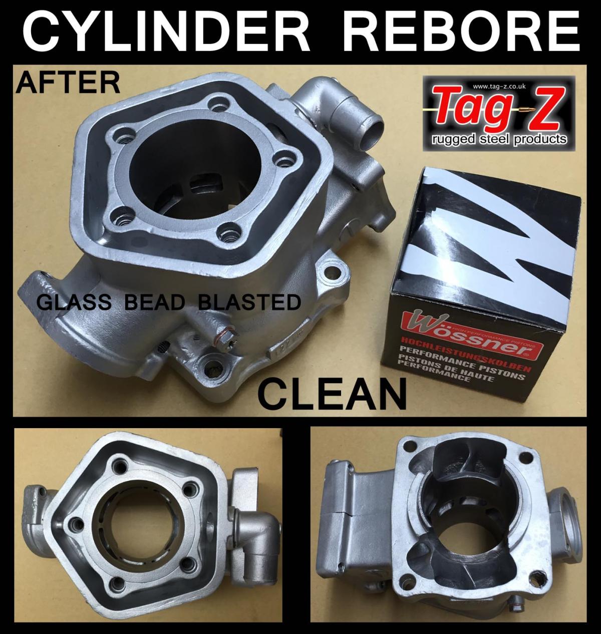 Dirt Racing Cylinder Rebore 35>85mm S, *debure and Wash Before Use*, Rebore, Re-broe