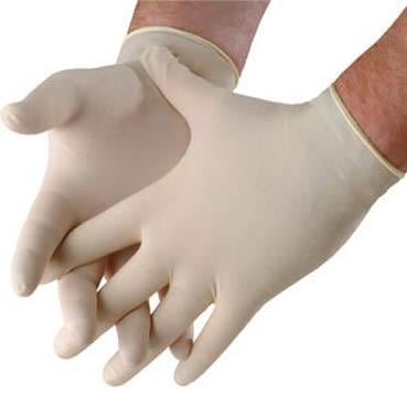 Dirt Racing Latex Gloves Powdered Ex/large PK100 Glv5xl