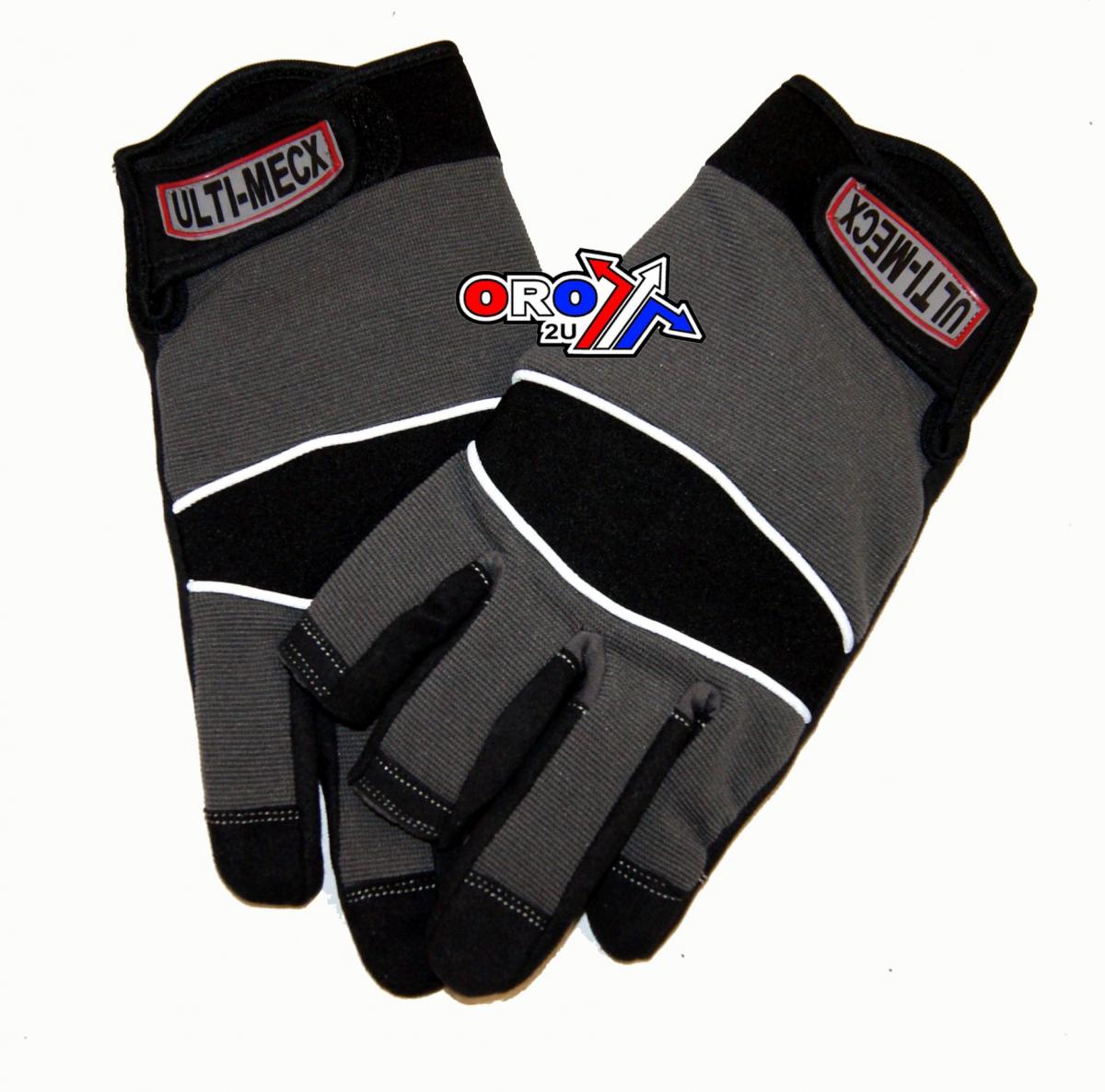 Tag-z Mechanics Gloves 3 Finger Ex/l, Ex/large