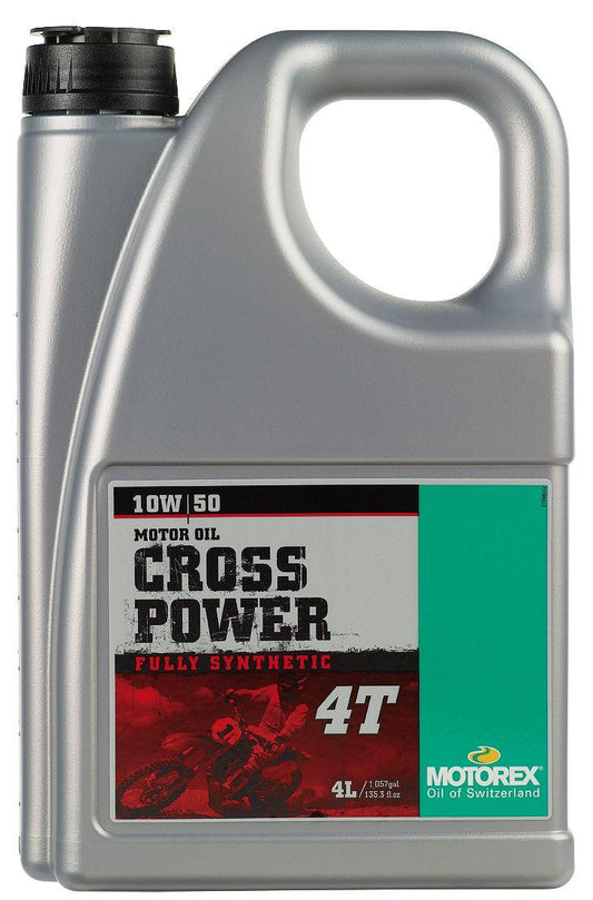 Motorex Crosspower 4T Fully Synthetic (SAE 10w50) 4 Litre
