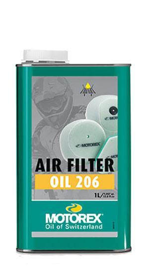 Motorex Filter Air Filter Oil 206 1 Litre