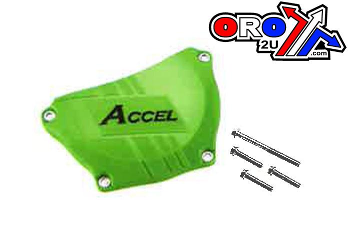 Accel Technology Clutch Cover Plastic Protector, Accel Ccp-301 KX 250 F 09-16