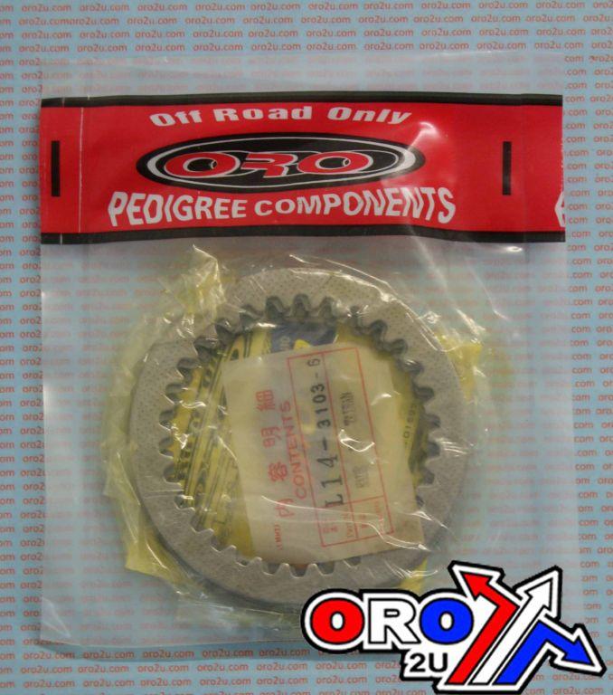 Psychic Clutch Plate Steel Set/6 RM125, Suzuki RM125 85, MX-03515s