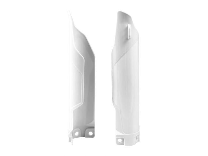 Rtech Plastics Lower Fork Guards 14-25 KX85/100/112, White Rtech R-pskx0bn0014