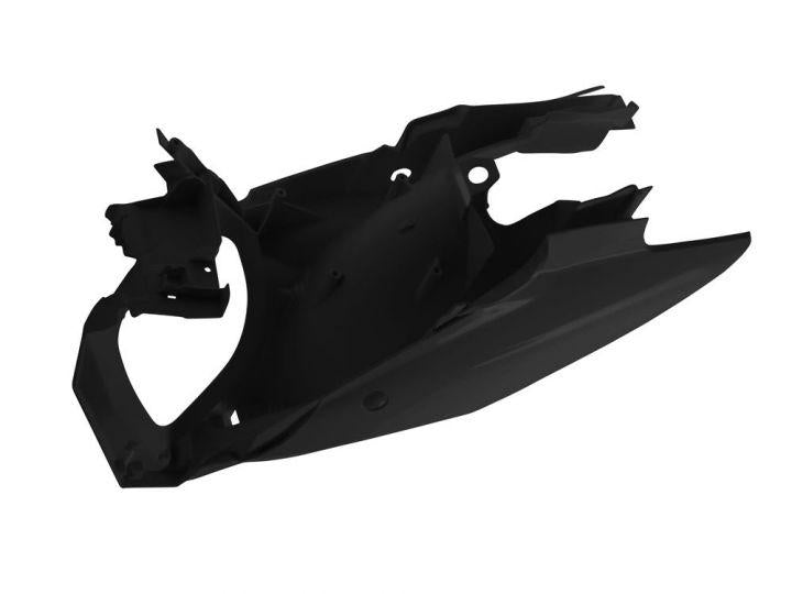 Rtech Plastics Side Panels+air Box 11-15 KTM, SX/SXF/EXC Black Rtech, R-cfKTMnr0013