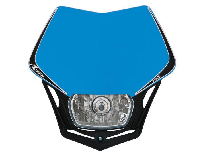 Rtech Plastics V-face Headlight Tm Be/bk, Rtech R-maskbltmnr8