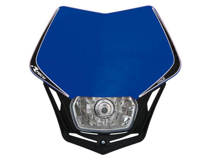 Rtech Plastics V-face Headlight YZ Be/bk, Rtech R-maskblnr008