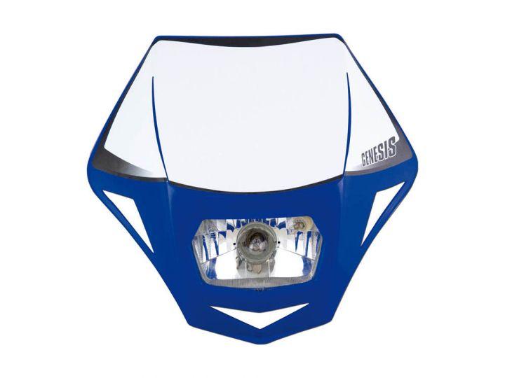 Rtech Plastics Genesis Headlight YZ Blue, Rtech R-maskbl00006, YZ Blue