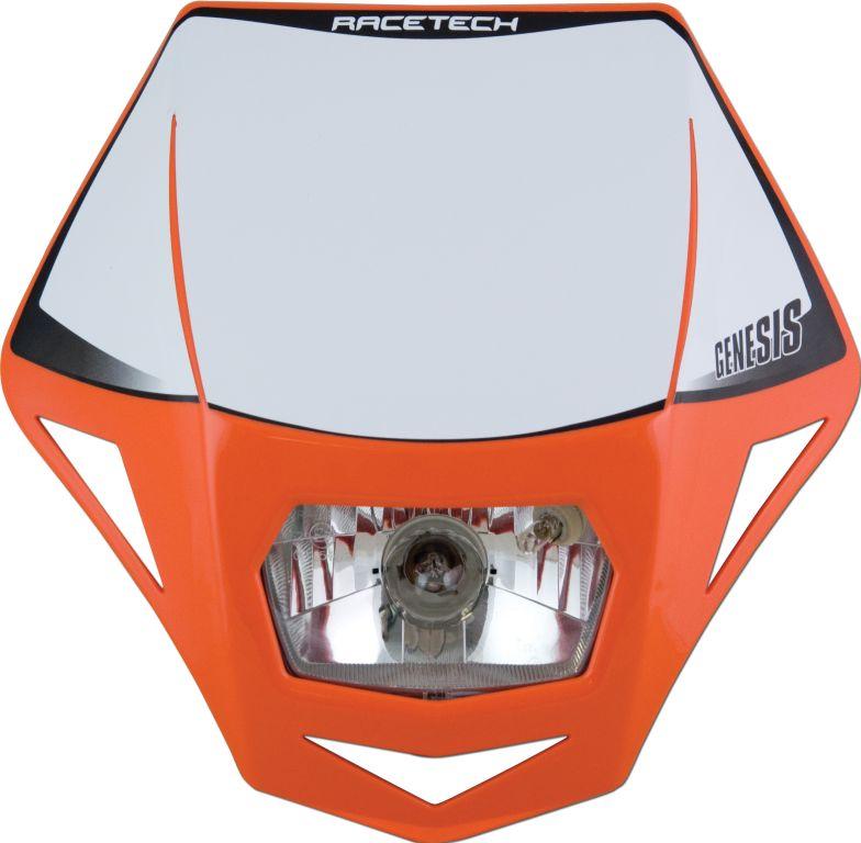 Rtech Plastics Genesis Headlight Orange, Rtech R-maskar00006