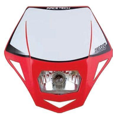 Rtech Plastics Genesis Headlightcr Red, Rtech R-maskrs00006, CR Red