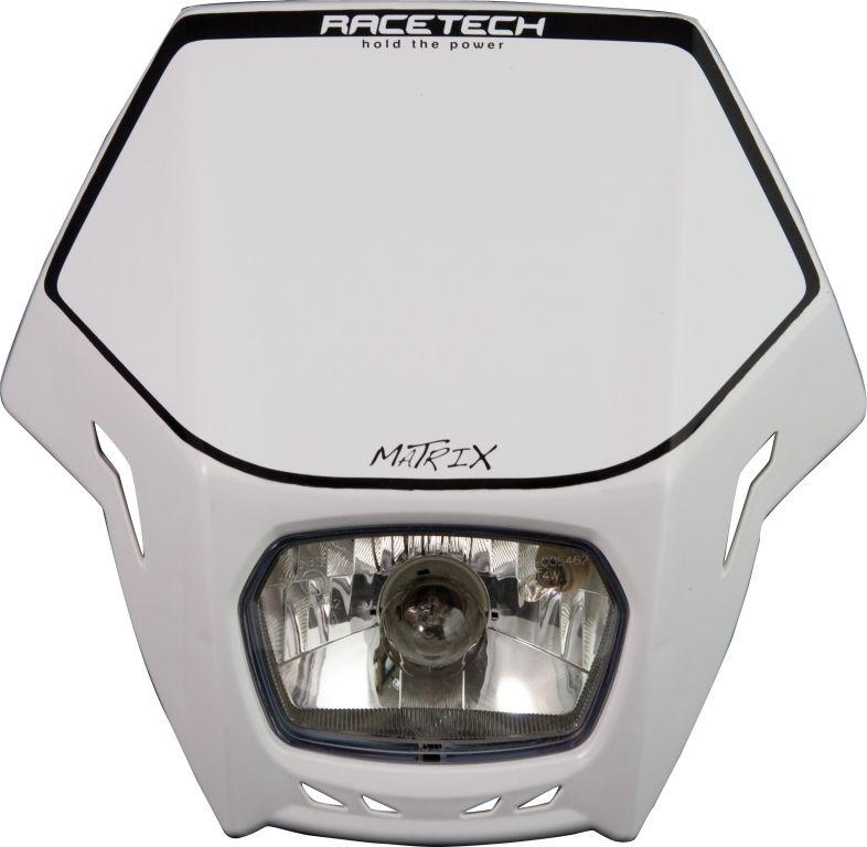 Rtech Plastics Matrix Headlight White, Rtech R-maskbn00007