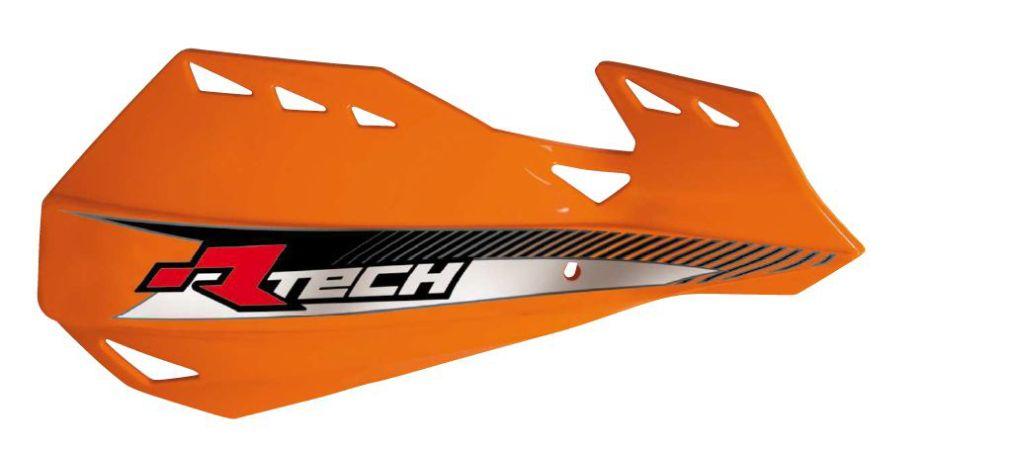 Rtech Plastics Dual Handguards Orange, Rtech R-kitpmduar14, MX/enduro