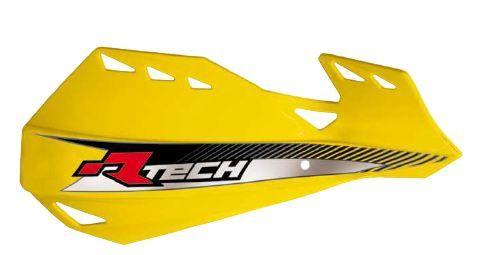Rtech Plastics Dual Handguards Yellow, Rtech R-kitpmdugi14, MX/enduro