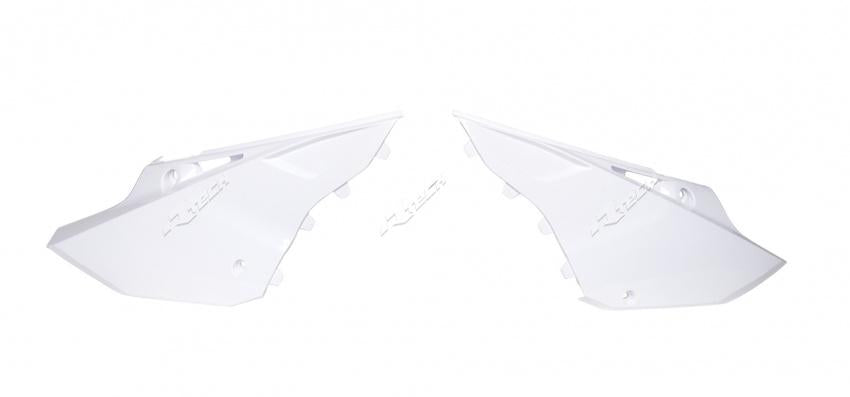 Rtech Plastics Side Panels YZ Revolution White, R-fiyz0bn0016