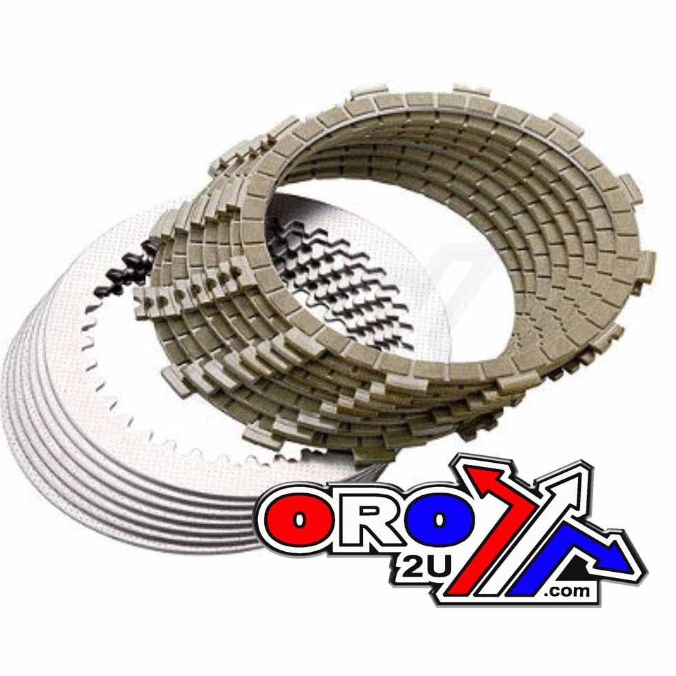 Dirt Racing Clutch Friction Plate Set, 90-93 Husqvarna
