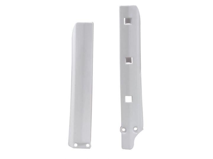 Rtech Plastics Lower Fork Guards 02-19 YZ85, Rtech R-psyz0bn0085, Fork Protectors White