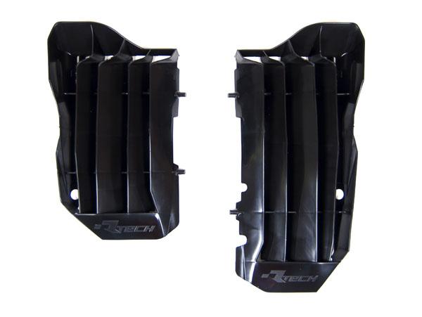 Rtech Plastics Rad Louvers Oversize 18-19 CRF250R Black, Rtech R-grcrfnr0018